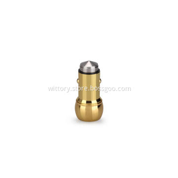 Metal Quick Charging  USB Car Charger